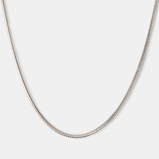 Cadena SNAKE de plata